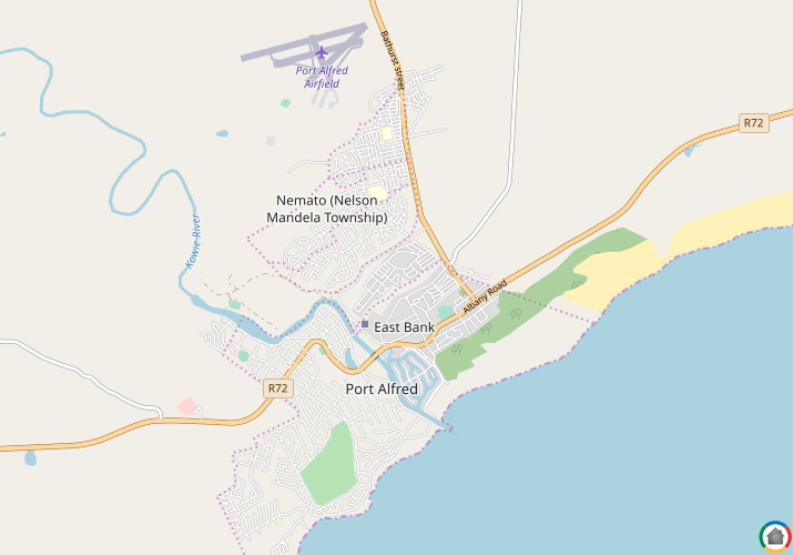 Map location of Station Hill